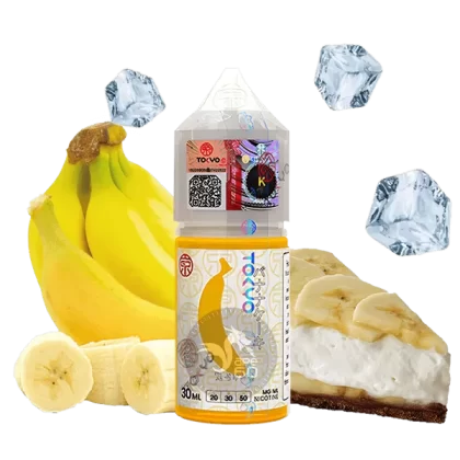 سالت کیک موز یخ توکیو (30میل) TOKYO CLASSIC ICED BANANA CAKE