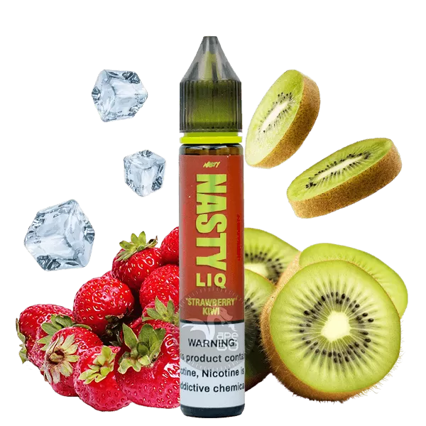 سالت توت فرنگی کیوی یخ نستی (30میل) NASTY LIQ STRAWBERRY KIWI