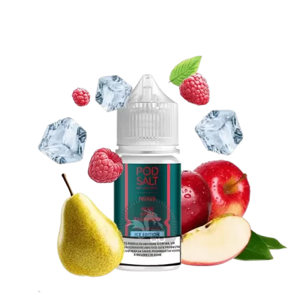 سالت گلابی سیب یخ پاد سالت (30میل) Pod Salt Nexus Pear Apple Raspberry Ice