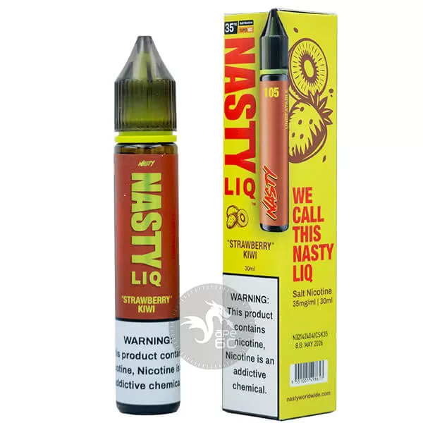 سالت توت فرنگی کیوی یخ نستی (30میل) NASTY LIQ STRAWBERRY KIWI - Image 2