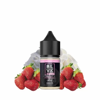 سالت نیکوتین خامه توتفرنگی (30میل) BLVK CREAMY STRAWBERRY