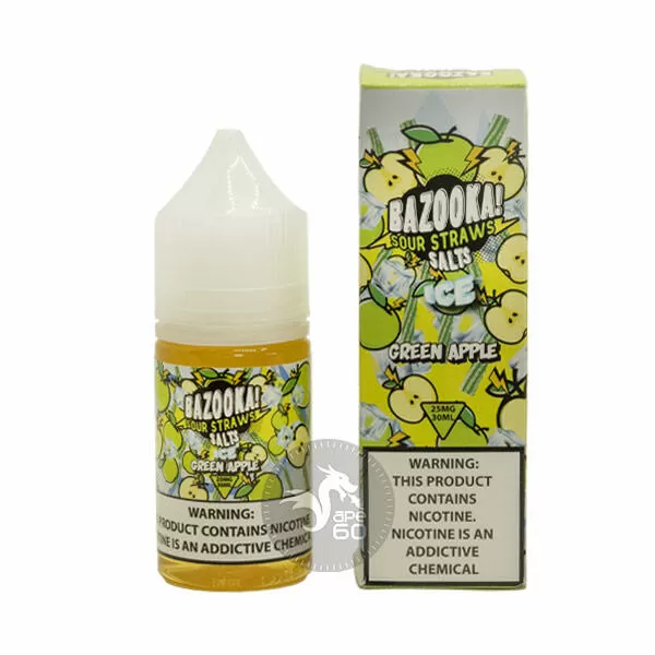 سالت سیب یخ بازوکا (30میل) BAZOOKA GREEN APPLE ICE - Image 2