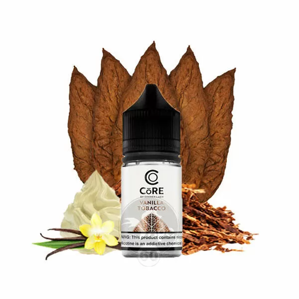 سالت تنباکو خامه وانیل کُر (30میل) CORE VANILLA TOBACCO