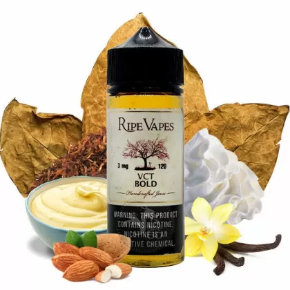 جویس تنباکو وانیل کاستارد رایپ ویپز (120 میل) RIPE VAPES VCT BOLD