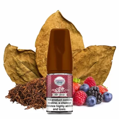 سالت تنباکو بلوبری تمشک (30میل) DINNER LADY BERRY TOBACCO