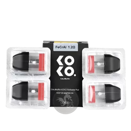 کارتریج کالیبرن کوکو یوول UWELL CALIBURN KOKO CARTRIDGE - 2 میلی لیتر / کارتریج با کویل داخلی / 1.2 اهم / یوول - UWELL
