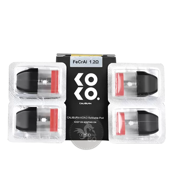 کارتریج کالیبرن کوکو یوول UWELL CALIBURN KOKO CARTRIDGE - 2 میلی لیتر / کارتریج با کویل داخلی / 1.2 اهم / یوول - UWELL