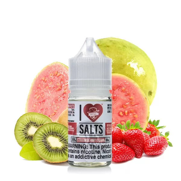 سالت توت فرنگی گوآوا (30 میل) I LOVE SALTS STRAWBERRY GUAVA