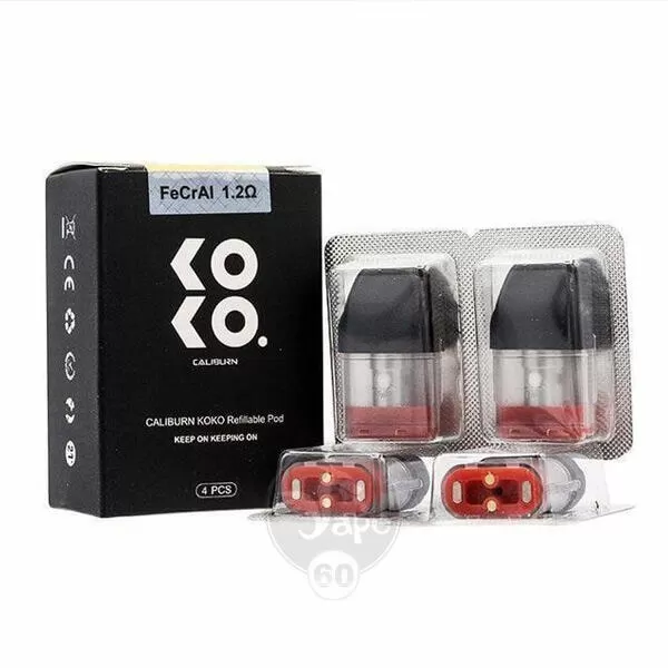 کارتریج کالیبرن کوکو یوول UWELL CALIBURN KOKO CARTRIDGE - 2 میلی لیتر / کارتریج با کویل داخلی / 1.2 اهم / یوول - UWELL - Image 2