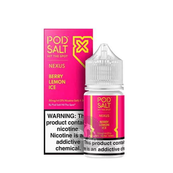 سالت تمشک لیمو یخ پاد سالت (30میل) POD SALT NEXUS BERRY LEMON ICE - Image 2