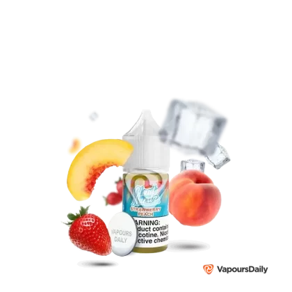 سالت توت فرنگی هلو یخ کلود نوردز (30میل) CLOUD NURDZ ICED STRAWBERRY PEACH