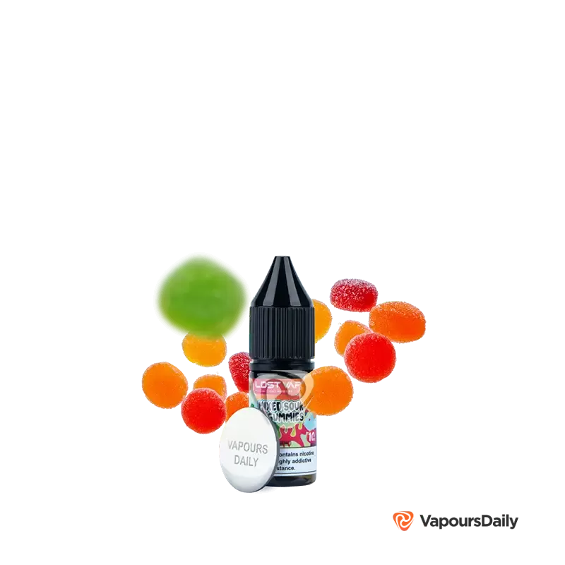 سالت پاستیل میوه ای لاست ویپ (10میل) LOST VAPE MIXED SOUR GUMMIES