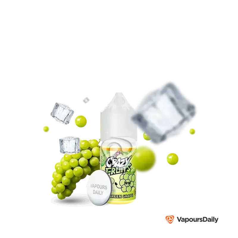 سالت انگور سبز یخ توکیو (30میل) TOKYO CRAZY FRUITS GREEN GRAPE