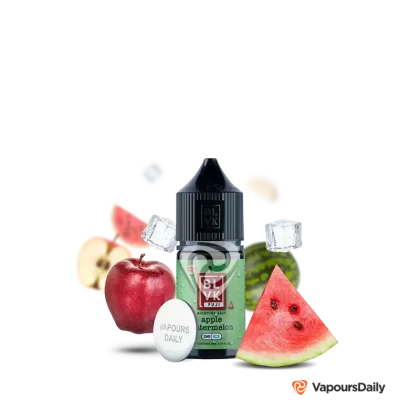سالت سیب هندوانه یخ بی ال وی کی (30 میل) Blvk Fuji Apple Watermelon Ice