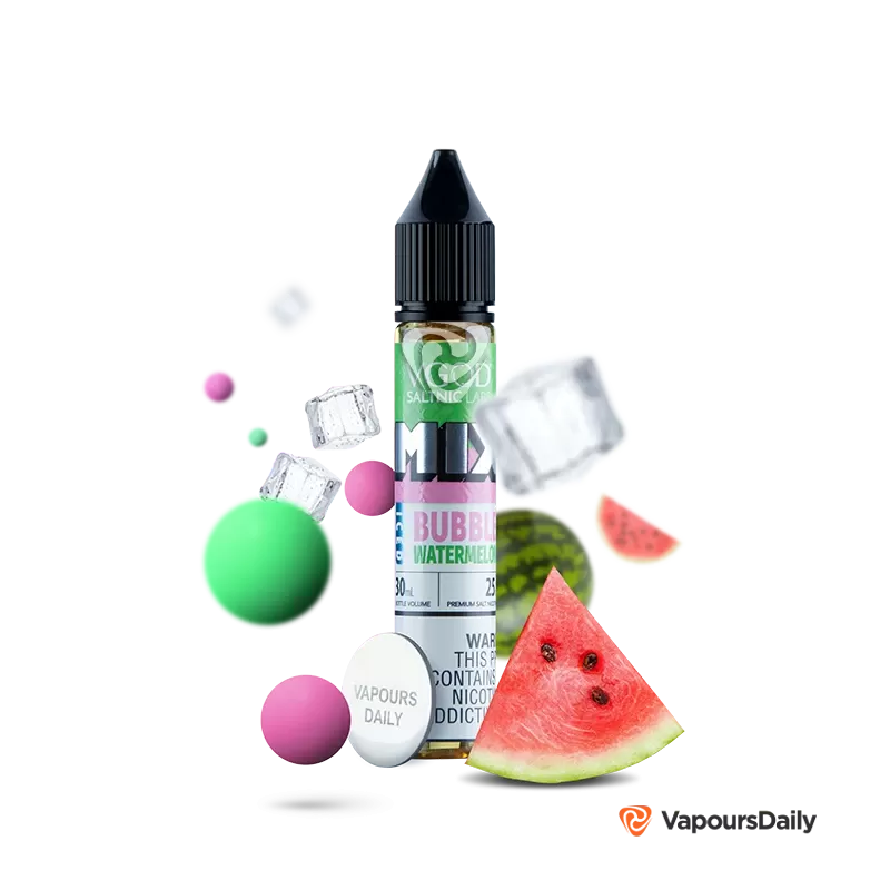 سالت آدامس هندوانه یخ ویگاد (30 میل) VGOD MIX BUBBLE WATERMELON ICED