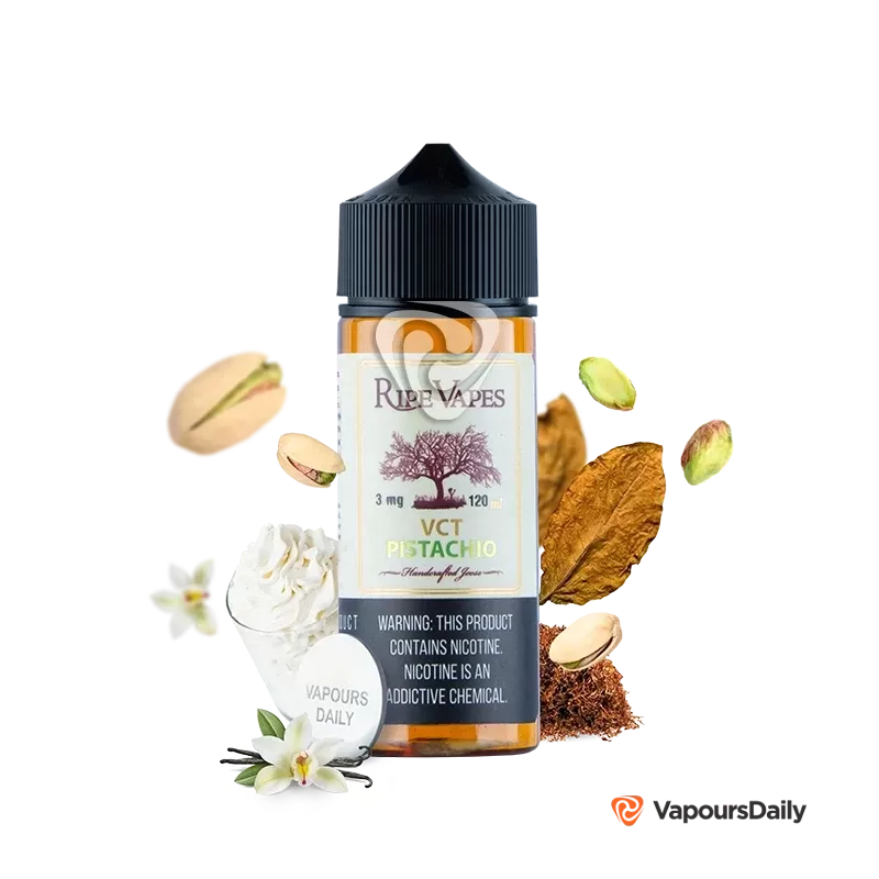 جویس تنباکو کاستارد پسته رایپ ویپز (120 میل) RIPE VAPES VCT PISTACHIO
