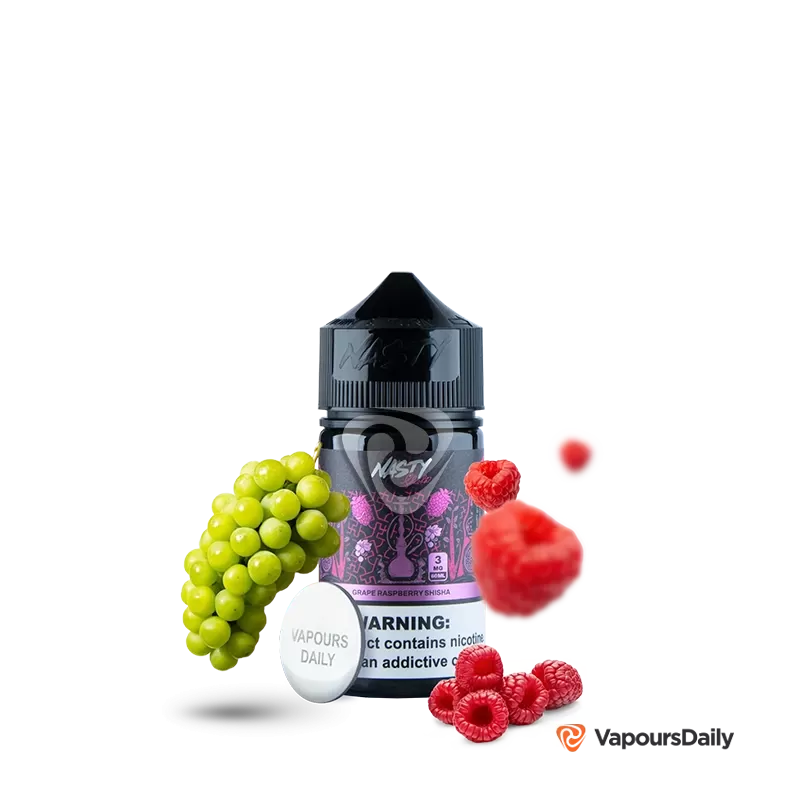 جویس انگور و تمشک (60میل) NASTY SHISHA GRAPE RASPBERRY