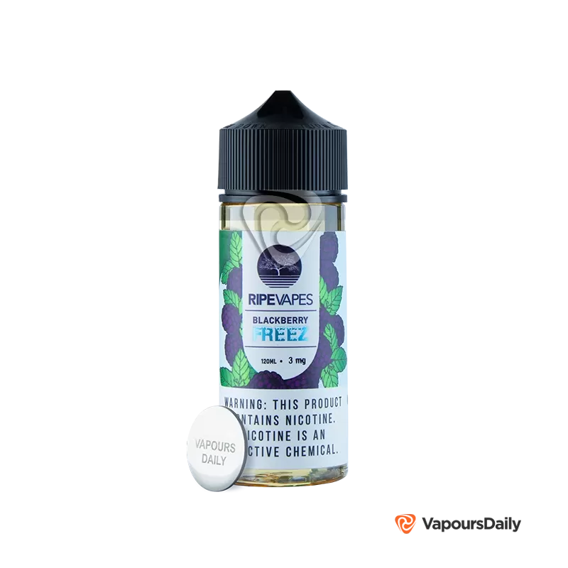 جویس شاتوت یخ (120 میل) RIPE VAPES BLACKBERRY FREEZ - Image 2