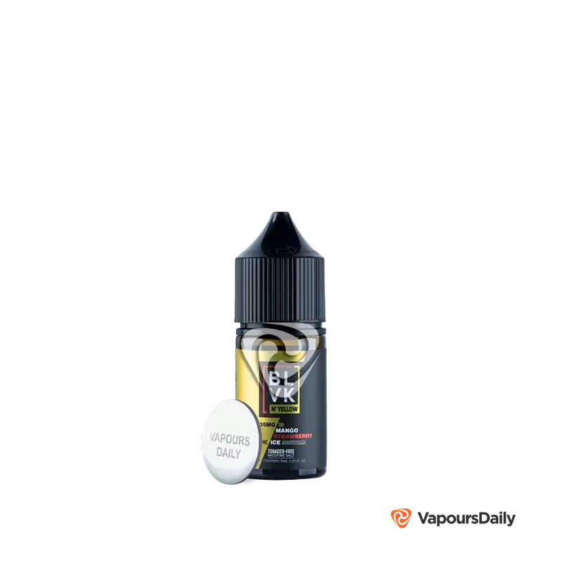 سالت انبه توت فرنگی یخ (30میل) BLVK MANGO STRAWBERRY ICE - Image 2