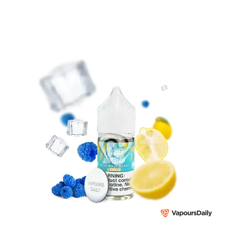 سالت تمشک آبی لیمو یخ (30میل) CLOUD NURDZ ICED BLUE RASPBERRY LEMON