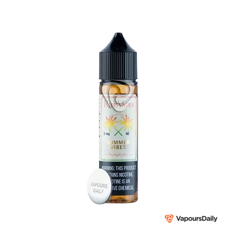 جویس نارگیل موز لیمو توت فرنگی رایپ ویپز (60 میل) Ripe Vapes Summer Vibes - Image 2