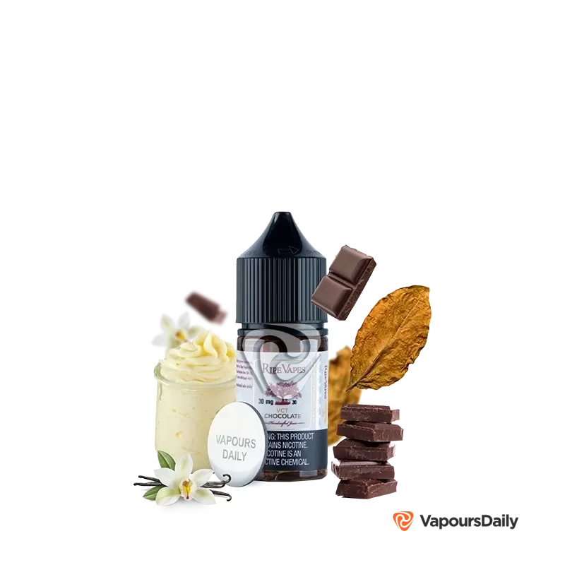 سالت نیکوتین تنباکو شکلات رایپ وپیز (30میل) RIPE VAPES VCT CHOCOLATE