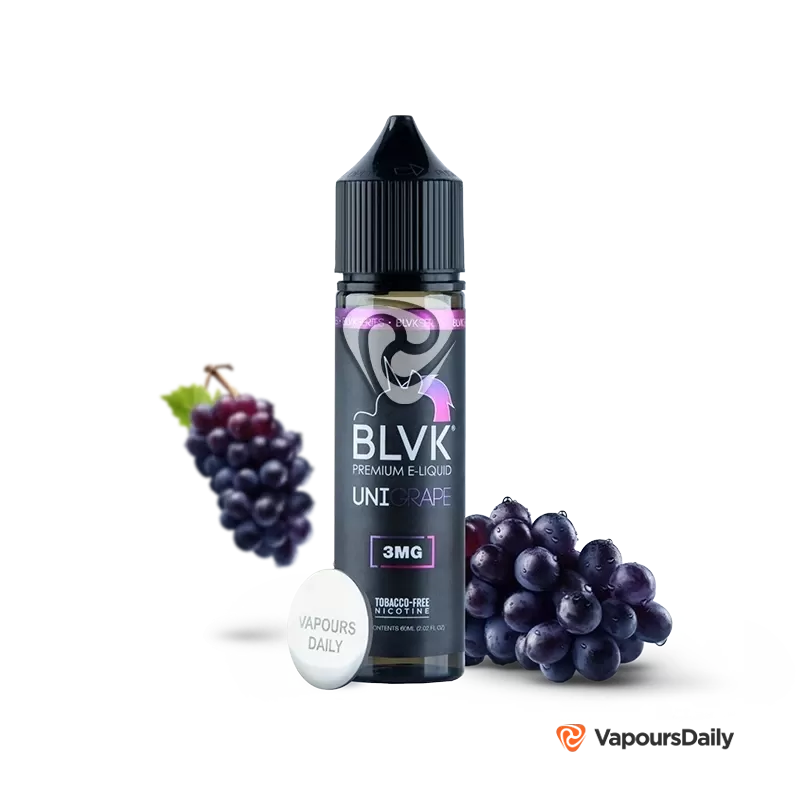 جویس انگور بی ال وی کی (60میل) BLVK PURPLE GRAPE