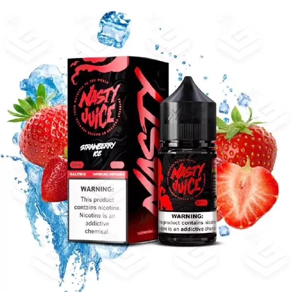 سالت اسموت توتفرنگی نستی | Nasty Smooth Strawberry SaltNic