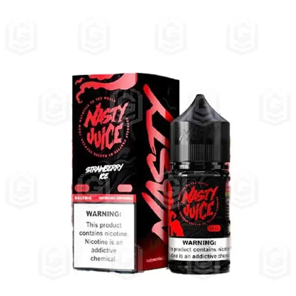 سالت اسموت توتفرنگی نستی | Nasty Smooth Strawberry SaltNic - Image 3