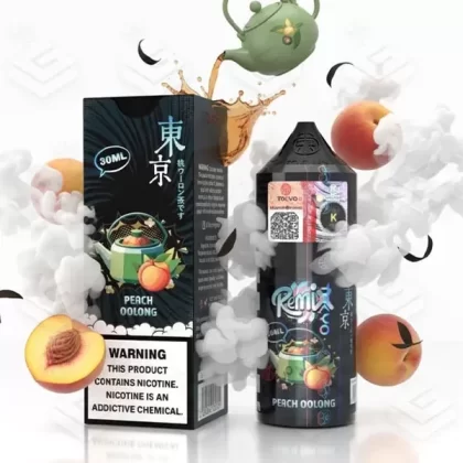 سالت رمیکس چای هلو کمپانی توکیو | Tokyo  Remix – Peach Oolong Salt 30ML