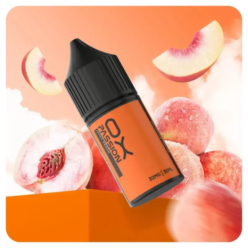 سالت هلو کمپانی آکسوا | Oxva Saltnic Passion – Juicy Peach 30ml - Image 2