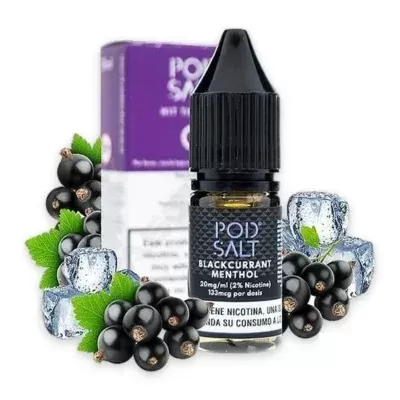 سالت انگورفرنگی نعنا کمپانی پاد سالت | Pod Salt CORE – blackcurrant menthol 30ml - Image 2