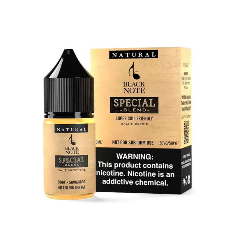 سالت اسپشال بلند کمپانی بلک نوت | Black Note Special Blend Salt 30ml - Image 2