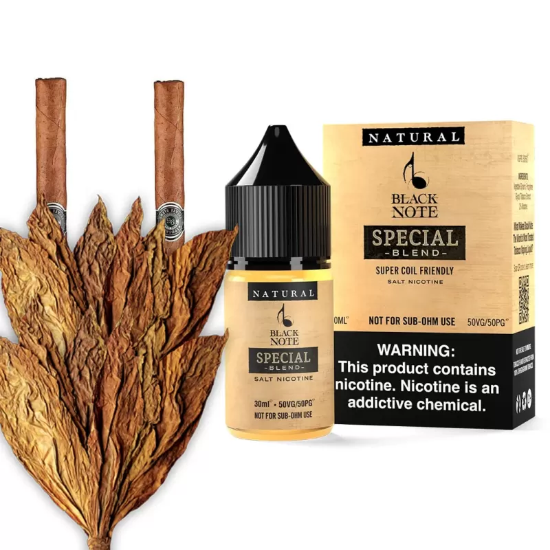 سالت اسپشال بلند کمپانی بلک نوت | Black Note Special Blend Salt 30ml - Image 3