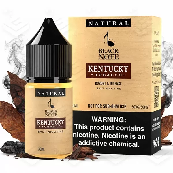 سالت تنباکو کنتاکی کمپانی بلک نوت | Black Note Kentucky Tobacco Salt 30ml