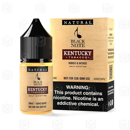 سالت تنباکو کنتاکی کمپانی بلک نوت | Black Note Kentucky Tobacco Salt 30ml - Image 2