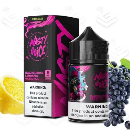 ایجوس انگورفرنگی لیموناد نستی (سری جدید) | E-juice Nasty Wicked Haze