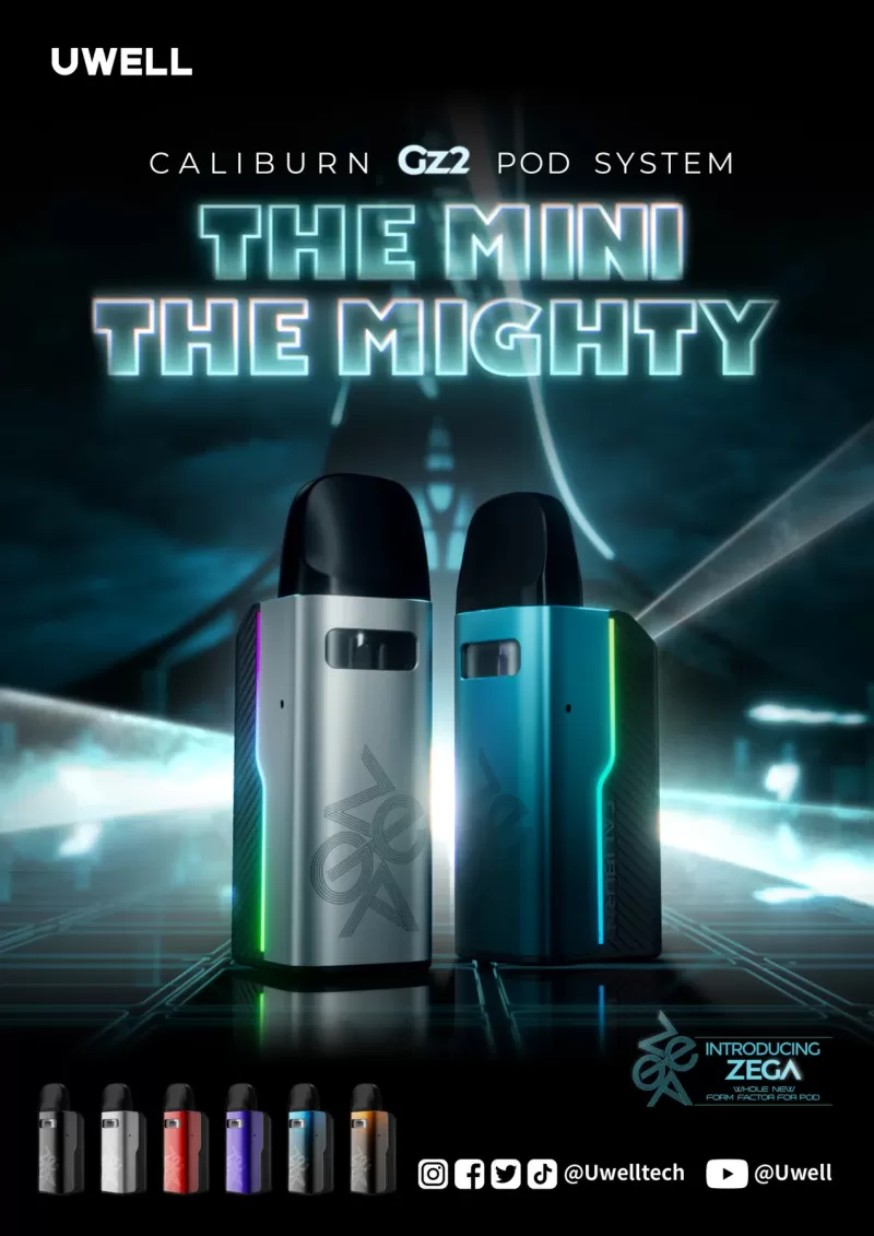 پاد کالیبرن جی زد 2 کمپانی یوول | UWELL CALIBURN GZ2 POD SYSTEM