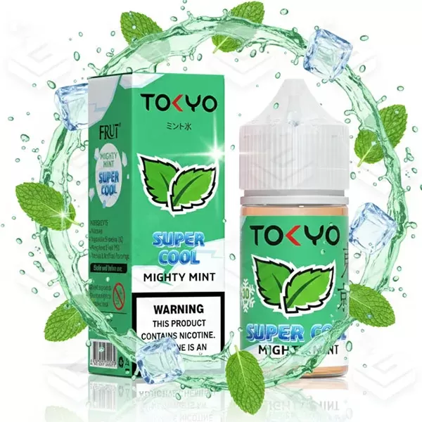 سالت سوپرکول نعنا یخ کمپانی توکیو | Tokyo Super Cool – Mighty Mint Salt 30ML