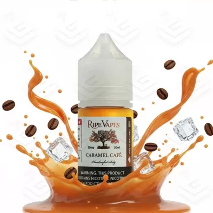 سالت قهوه کارامل کمپانی رایپ ویپز | Ripe Vapes CARAMEL CAFÉ SaltNic 30ML