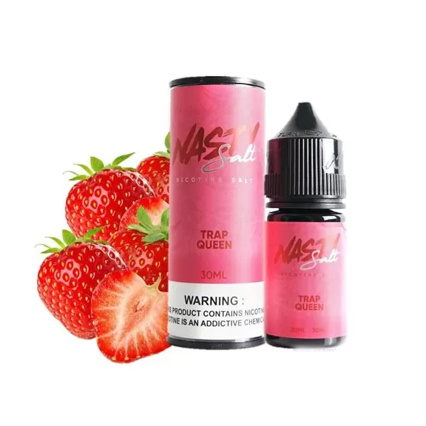 سالت توت فرنگی کمپانی نستی | Nasty Trap Queen Salt nic 30ml - Image 2