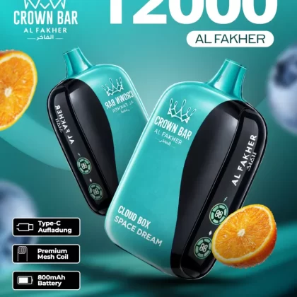 Al Fakher CrownBar Vape 12000