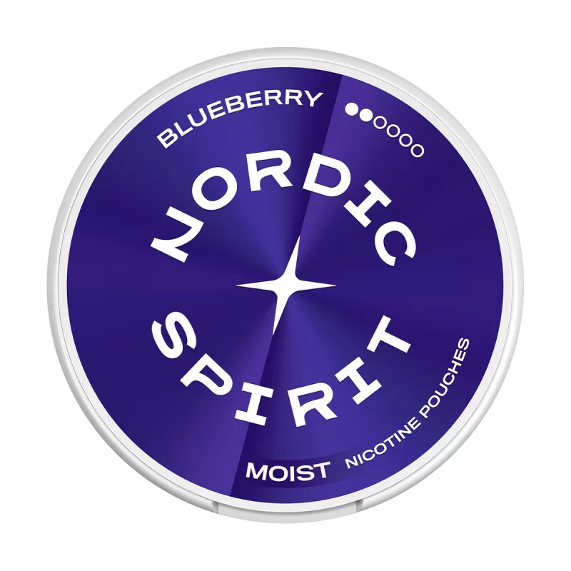 Blueberry Nordic Spirit Nicotine Pouches