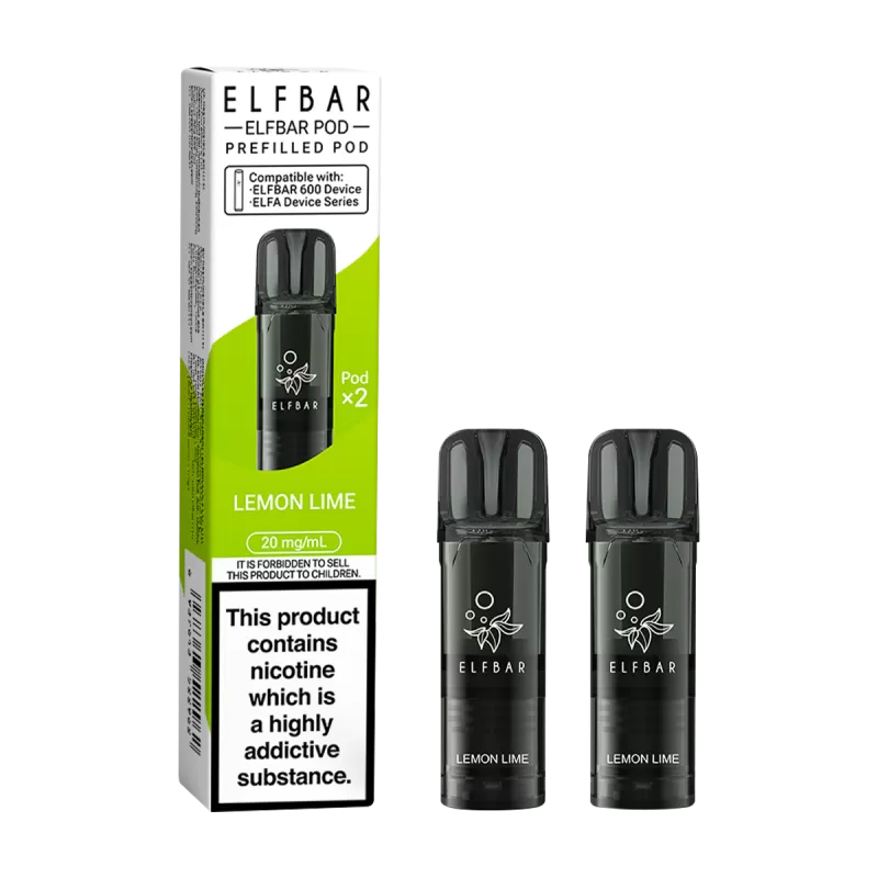 Lemon Lime Elfbar 600 Pods