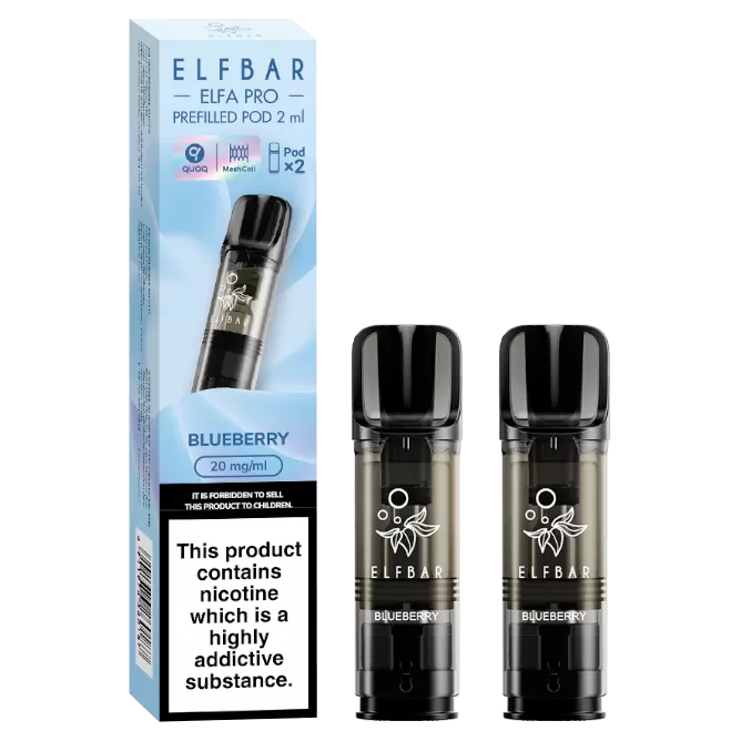 Blueberry Elfbar Elfa Pro Pods