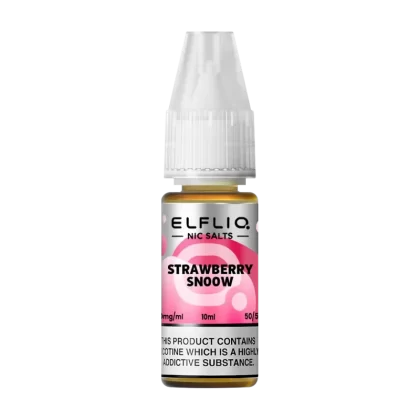 Strawberry Snoow Elfliq Nic Salt by Elfbar - 10ml