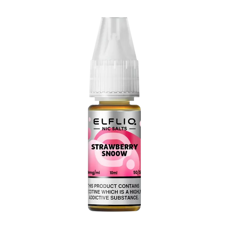 Strawberry Snoow Elfliq Nic Salt by Elfbar - 10ml