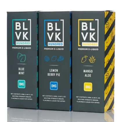 BLVK Hundred - No Nicotine Vape Juice - 100ml (DISCONTINUED)