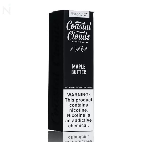 Coastal Clouds E-Liquid - Maple Butter - 60ml - Image 3