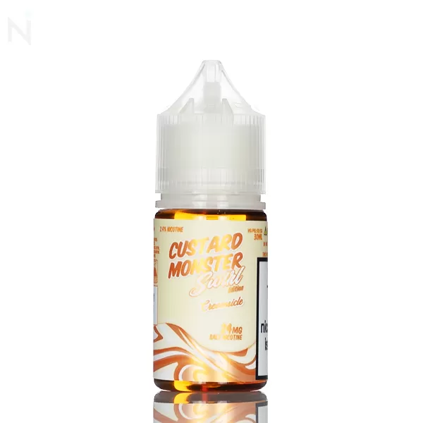 Custard Monster Salt - Creamsicle Swirl - 30ml - Image 2